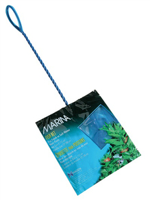 Сачок Marina 15 х 30 см синий с мягкой сеткой