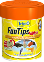 Tetra FunTips Tablets 75 таб. / Таблетки для кормления рыб со стекла