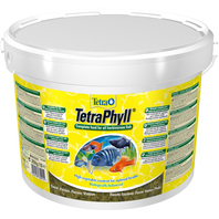 TetraPhyll 10 л / Растительные хлопья для рыб (ведро)