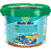 Tetra Pond Multi Mix 10 л / Смесь из нескольких сортов корма для прудовых рыб