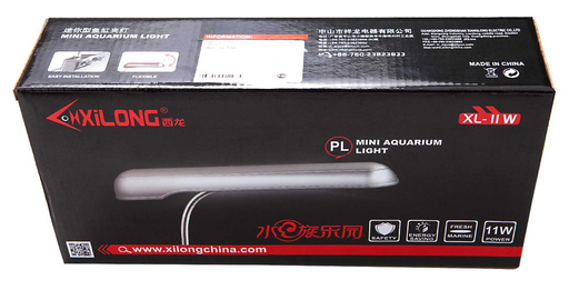 Светильник Xilong Mini Aquarium Light 11Вт XL-11W серебро