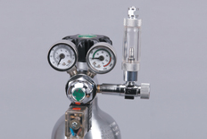 Редуктор CO2 с электромагнитным клапаном, счётчиком пузырьков и обратным клапаном ISTA