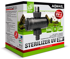 Стерилизатор Aquael STERILIZER UV AS 3W (акв. до 120 литров)