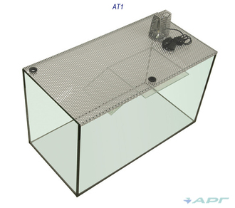 Акватеррариум 100 литров АT1 горизонтальный