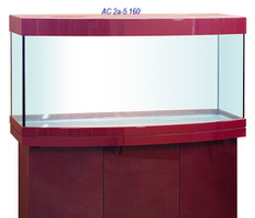 Аквариум 160 литров панорамный с гнутым передним стеклом АРГ