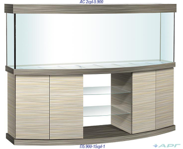Аквариум 900 литров панорамный АС2cpl-5.900