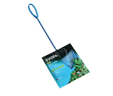 Сачок Marina 12.5 х 25 см синий с мягкой сеткой