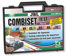 JBL Test Combi Set Plus Fe Набор из 5-ти тестов в чемодане для измерения наиболее важных показателей воды в растительных аквариумах