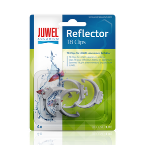 Клипсы для отражателя JUWEL Plastic Reflector Clips T8 (4 шт/уп)