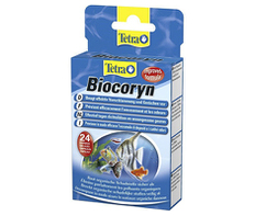 Tetra Biocoryn 24 капс. на 1200 л / Бактерии для разложения органики
