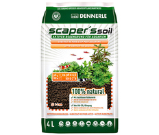 Dennerle Scaper‘s Soil 4 л / Питательный грунт для растительных аквариумов (зерно 1 - 4 мм)