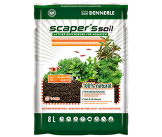 Dennerle Scaper‘s Soil 8 л / Питательный грунт для растительных аквариумов (зерно 1 - 4 мм)