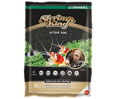 Dennerle Shrimp King Active Soil 8 л / Активный донный грунт для пресноводных аквариумов с креветками