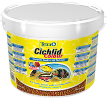 Tetra Cichlid Colour 10 л / Мульти-шарики для цихлид (ведро)