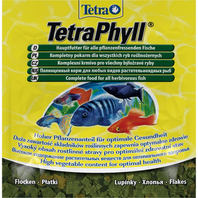 TetraPhyll 12 г / Растительные хлопья для рыб
