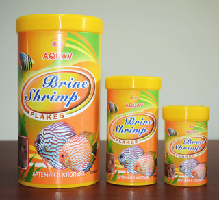 AQUAV Brine Shrimp Flakes 250 мл