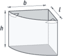 Аквариум 125 литров угловой с гнутым передним стеклом АРГ (без крышки-светильника)