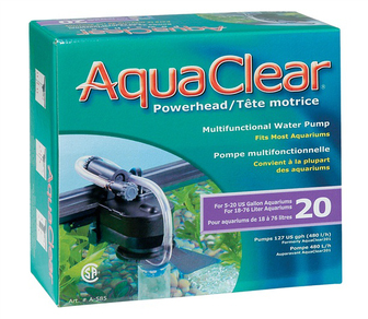 Силовая головка-помпа Hagen AQUACLEAR PowerHead 20 480 л/ч (18 - 76 л)