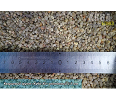 Натуральный кварцевый грунт «Куба-XL» окатанный 2-5 мм, кг