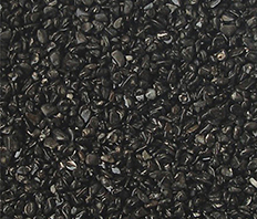 Гравий черный полуокатанный 2-4 мм, кг