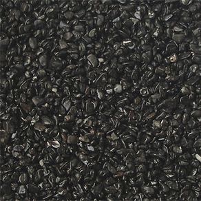Гравий черный полуокатанный 2-4 мм