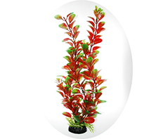 Растение пластиковое Людвигия красно-зеленая 80 см