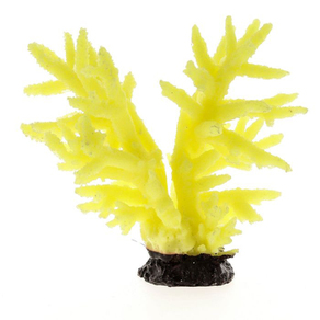 Коралл Vitality пластиковый (мягкий) желтый 39x38x32.5 см