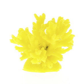 Коралл Vitality пластиковый (мягкий) желтый 8x8x6.5 см