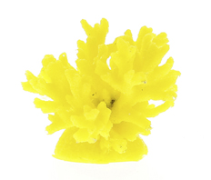 Коралл Vitality пластиковый (мягкий) желтый 8x8x6.5 см, SH066Y