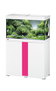 Аквариум EHEIM vivaline 126 LED белый с подставкой (вставка тумбы "Розовый")