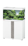 Аквариум EHEIM vivaline 126 LED белый с подставкой (вставка тумбы "Светло-серый")