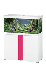 Аквариум EHEIM vivaline 240 LED белый с подставкой (вставка тумбы "Розовый")