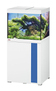 Аквариум EHEIM vivaline 150 LED белый с подставкой (вставка тумбы "Светло-синий")