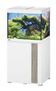 Аквариум EHEIM vivaline 150 LED белый с подставкой (вставка тумбы "Серый дуб")