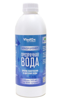 VladOx Прозрачная вода 500 мл на 5000 л / Кондиционер для борьбы с цветением и против всех видов мути в аквариумной воде