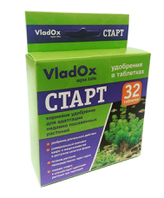 VladOx СТАРТ 32 шт / Удобрение в таблетках для недавно посаженных растений