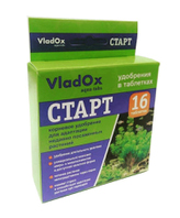 VladOx СТАРТ 16 шт / Удобрение в таблетках для недавно посаженных растений