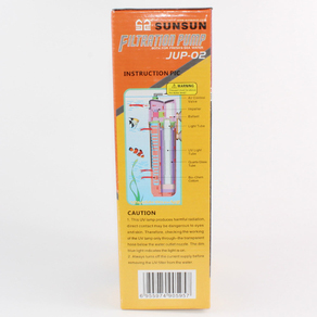Фильтр-стерилизатор SunSun JUP-02 (500 л/ч, UV 5 Вт, до 250 л)