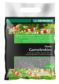 Грунт Dennerle Nano Gravel, темно-серый, уп. 2 кг