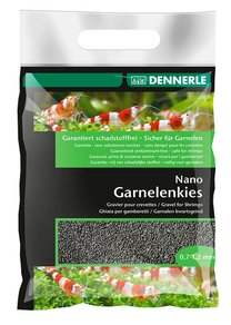 Грунт Dennerle Nano Gravel, черный, уп. 2 кг