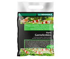 Грунт Dennerle Nano Gravel, черный, уп. 2 кг