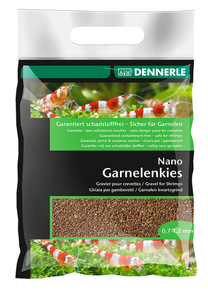 Грунт Dennerle Nano Gravel, темно-коричневый, уп. 2 кг