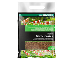 Грунт Dennerle Nano Gravel, темно-коричневый, уп. 2 кг