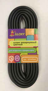 Шланг воздушный GLOXY Черный 4х6мм, длина 4м