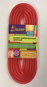 Шланг воздушный GLOXY Красный 4х6мм, длина 4м
