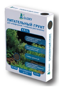 Питательный грунт Gloxy Soil коричневый, 5кг (5л), фр. 2-4 мм