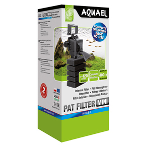 Помпа-фильтр внутренний Aquael PAT mini 400 л/ч (до 120 литров)