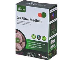 Высокопористый наполнитель Gloxy 3D Filter Medium 1л для биологической фильтрации воды