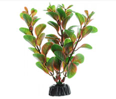 Пластиковое растение Людвигия красная 10см Barbus (Plant 006/10)