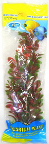 Растение пластиковое Людвигия красно-зеленая 30 см